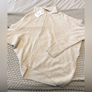 Elan Asymmetrical Turtleneck